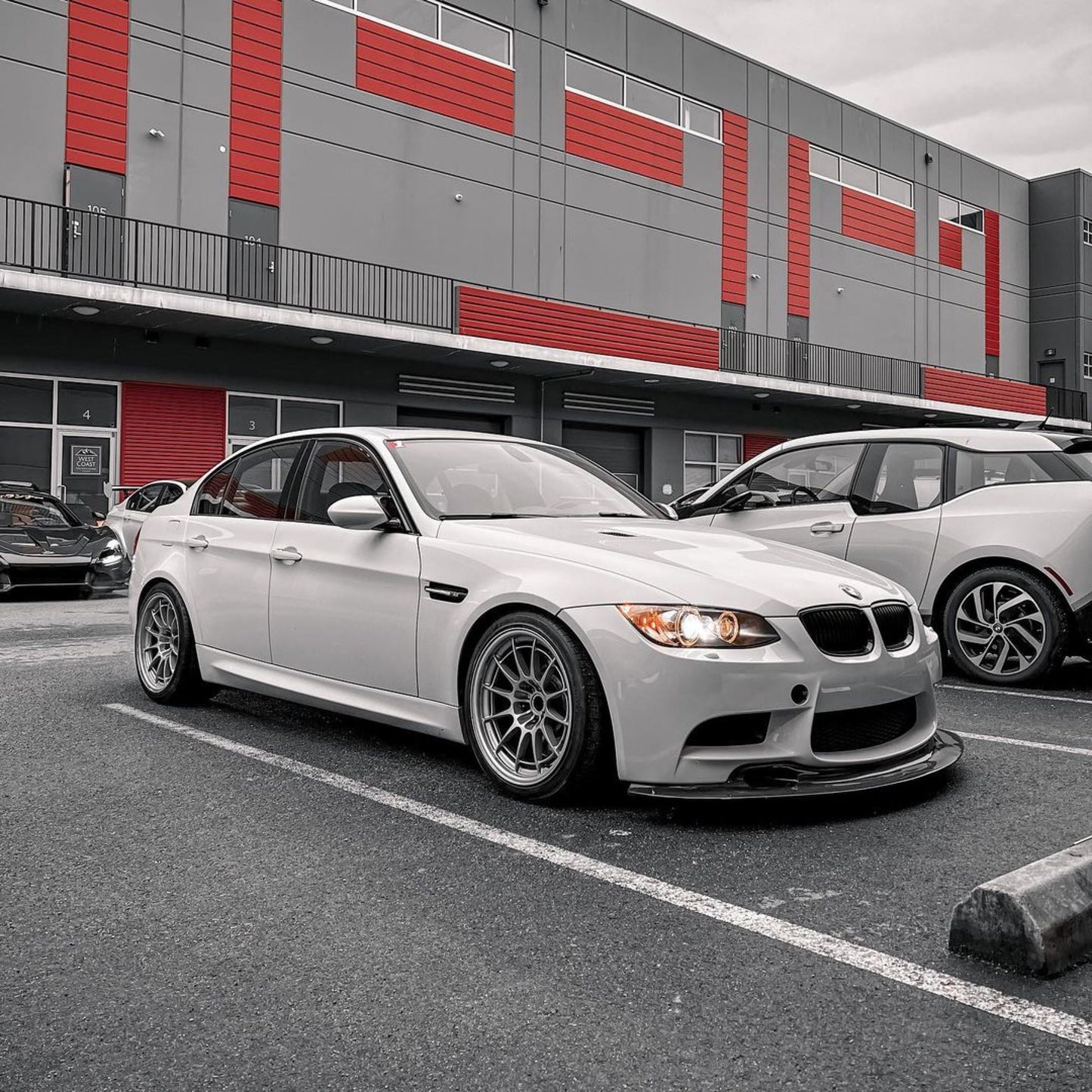 BMW E90 E92 E93 M3 GT4 Carbon Fiber Front Lip