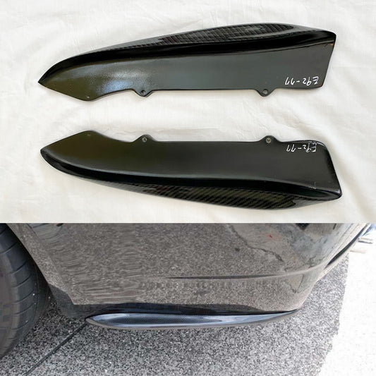 BMW E92 M3 Rear Bumper Extension skirts