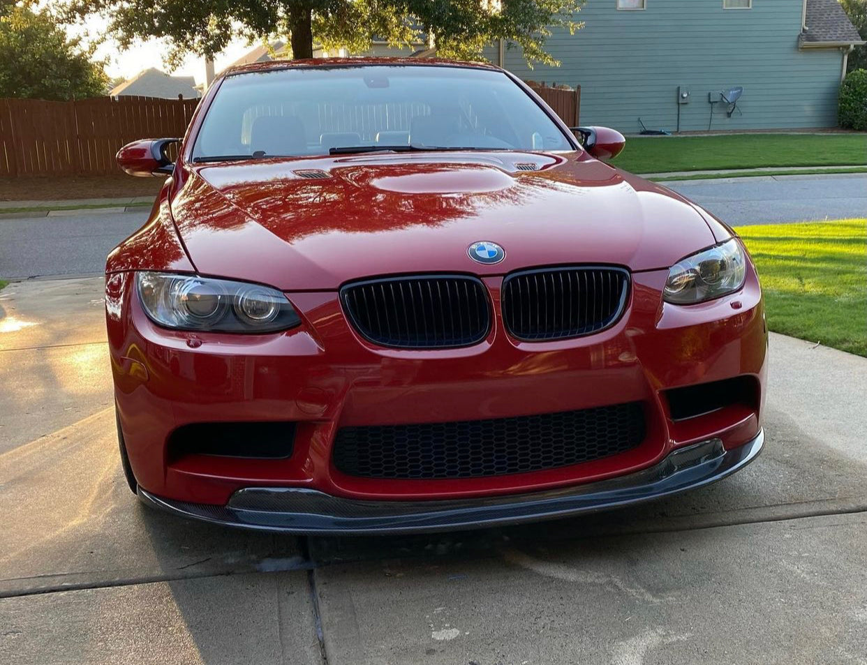 BMW E9X M3 GTS1 Carbon Fiber Front Lip