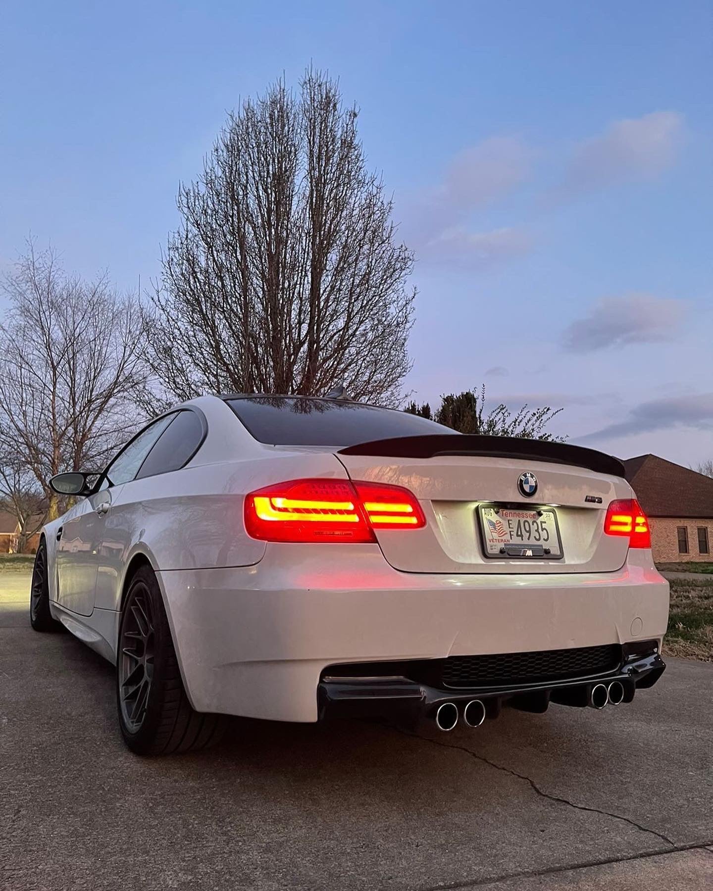 BMW E92 Carbon Fiber High Kick Spoiler