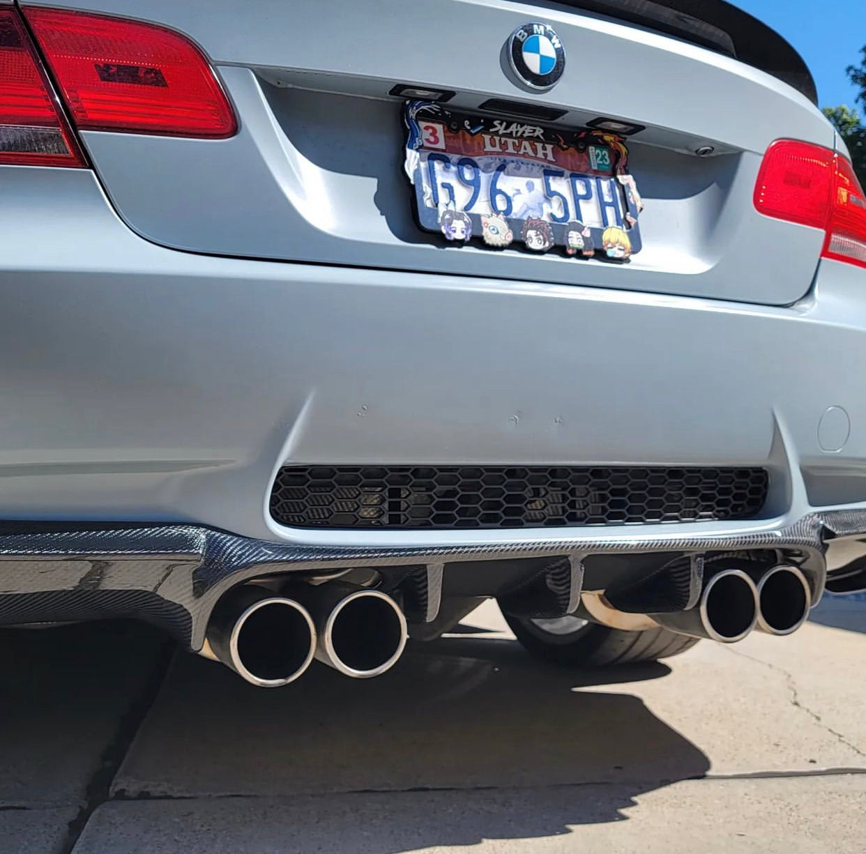 BMW E92 E93 M3 Carbon Fiber Diffuser GS Style