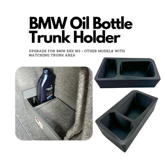 BMW E90/E92/E93 M3 - Custom fit Oil Bottle Trunk Holder