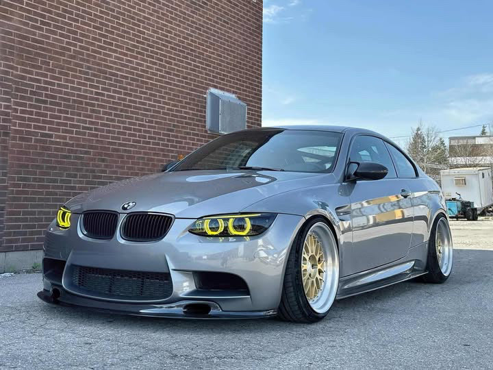 BMW E9X M3 GT4 V2 Carbon Fiber Front Lip