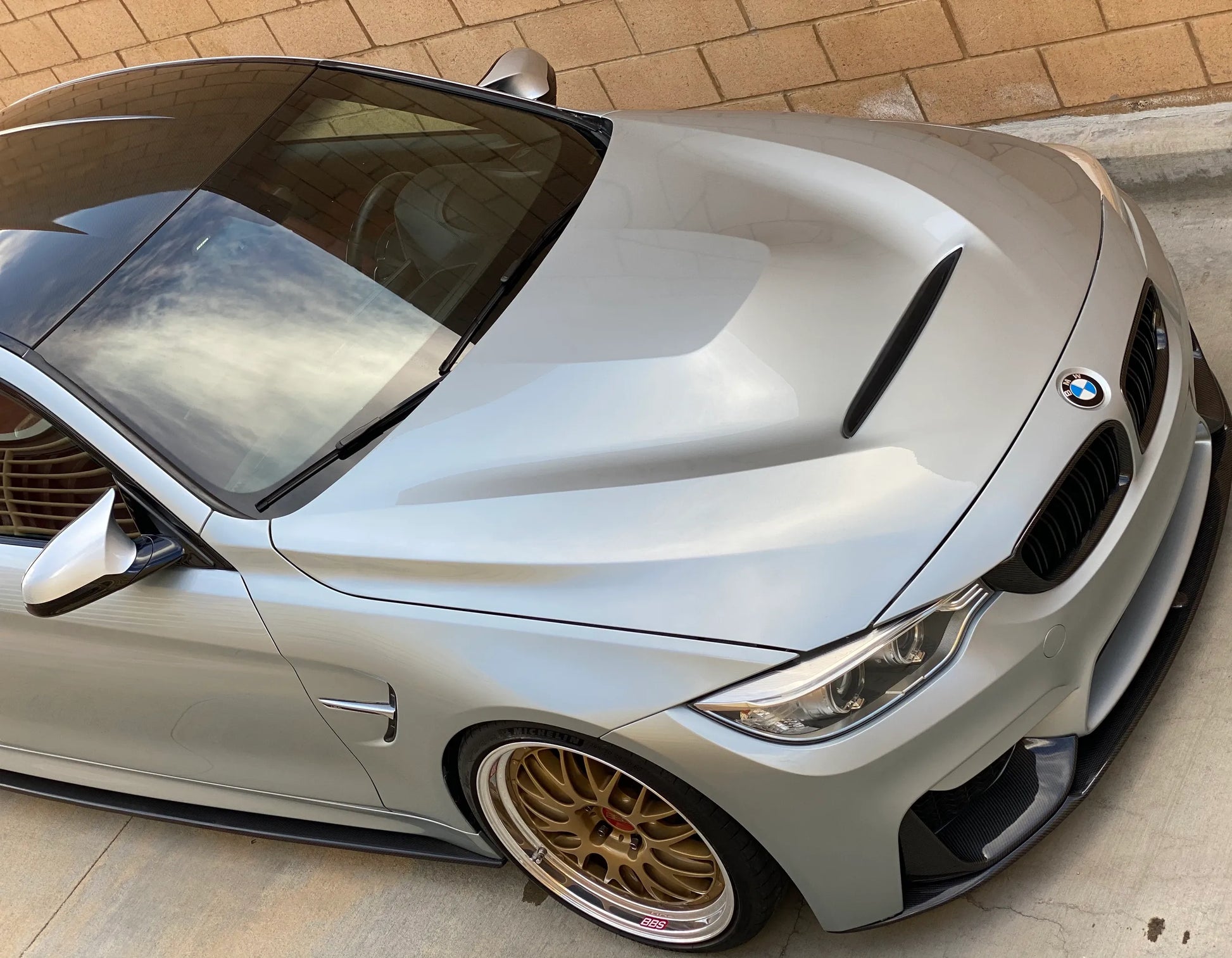 BMW F8X M3 M4 Aluminum Hood GTS Style