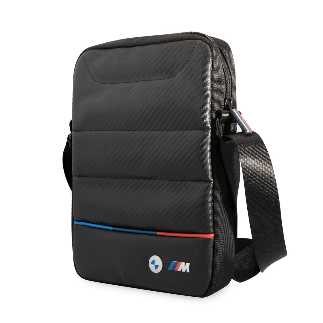 TABLET BAG - COMPACT CARBON TRICOLOR BLACK - BMW